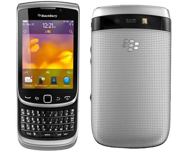 BlackBerry Torch 9810 front and back