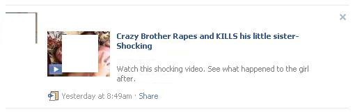 Fake posts in facebook 1
