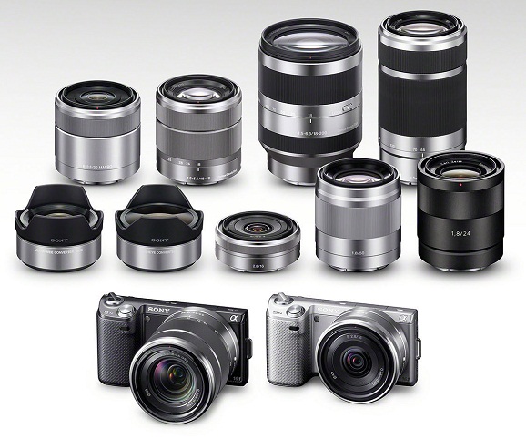 Sony Nex-5N lenses
