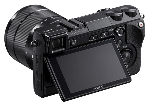 Sony Nex-7 display