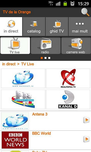 tv de la orange
