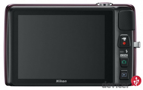Nikon Coolpix S4300 back