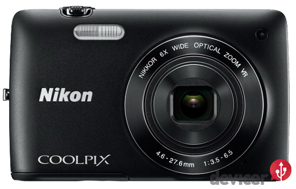 Nikon Coolpix S4300 black front