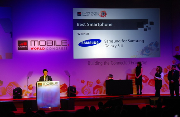 Best Smartphone, GALAXY S II_MWC 2012