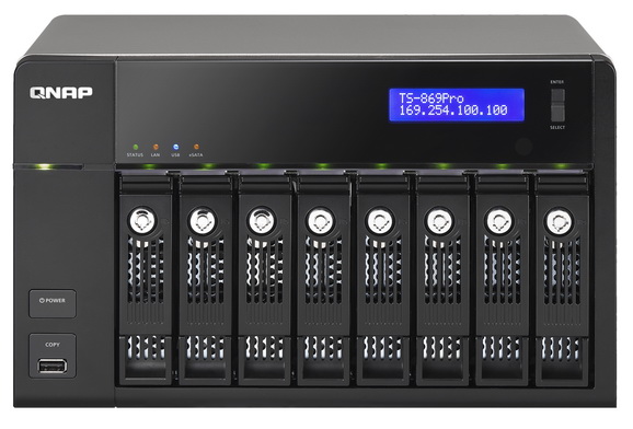 QNAP TS 869 pro Turbo NAS