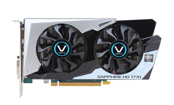 SAPPHIRE HD 7770 Vapor-X front