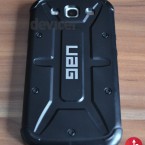 UAG URBAN ARMOR GEAR BLACK HARD CASE galaxy S III back view