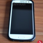 UAG URBAN ARMOR GEAR BLACK HARD CASE galaxy S III front view