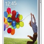 Samsung GALAXY S 4 front side white
