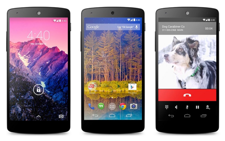 Google Nexus 5 3 phones