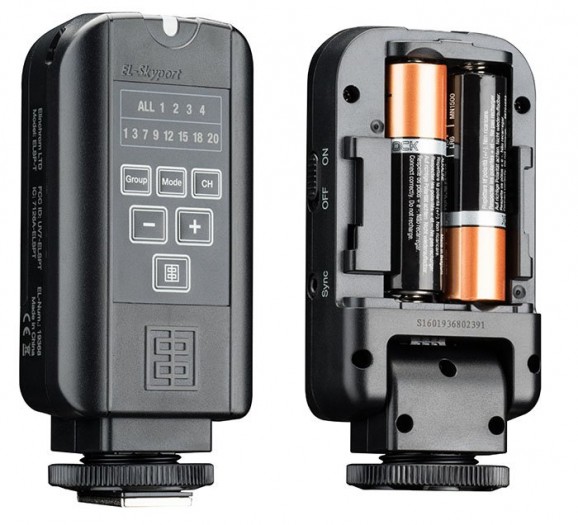 Elinchrom Skyport Plus transmitter with batteries